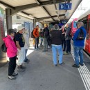 Kurz vor dem Start